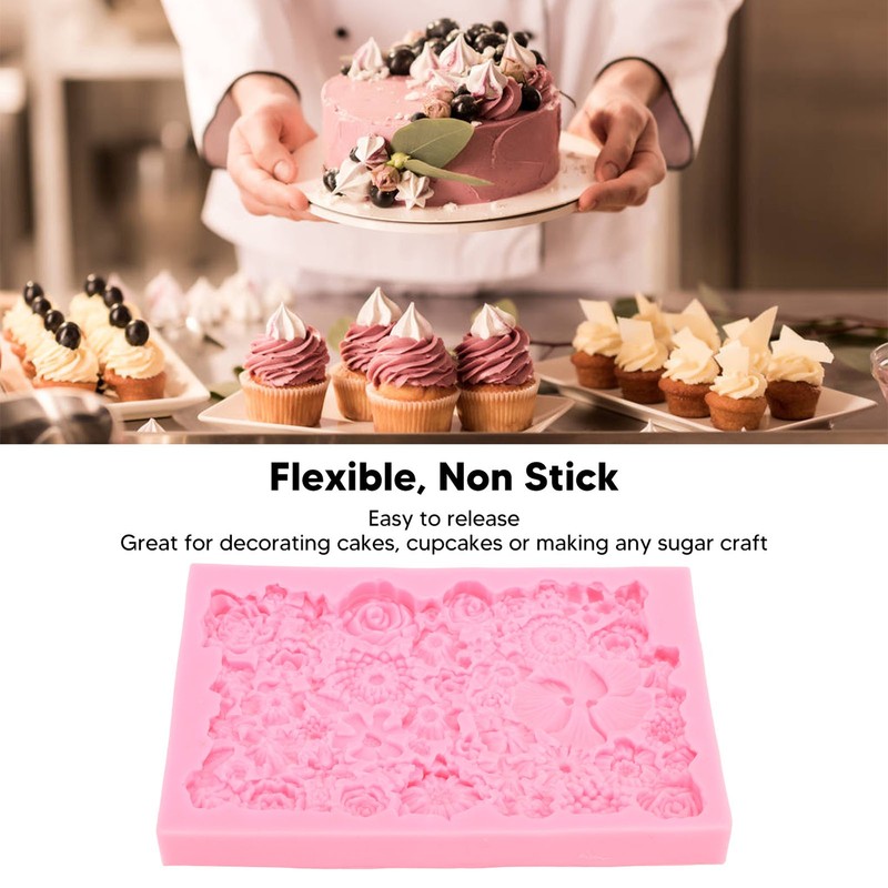 Odorless Silicone Cake Decoration Mold For DIY Baking gallery