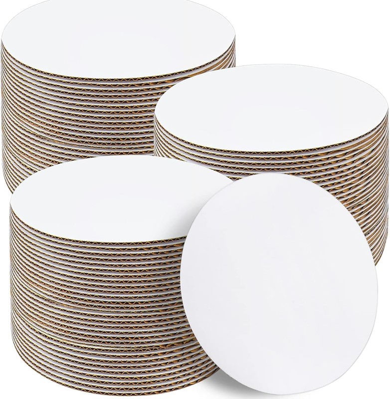 Cake Boards 50 PCS, Cake Boards 10 Inch Round, Cardboard Cake Rounds, Disposa... gallery