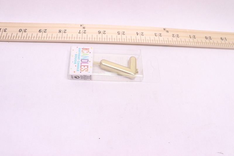 (6-Pk) Unique Mini Gold Number 7 Birthday Candle 19957
