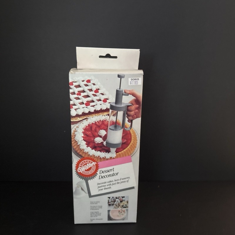 Wilton Dessert Decorator 1989 Inbox With 5 Tips