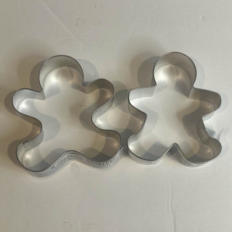 New! Christmas Cookie Cutters and Chocolate Cocoa Molds, Gingerbread Men, Santa gallery