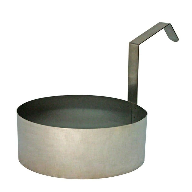 8 in. Funnel Cake Mold Ring with Base Plate gallery