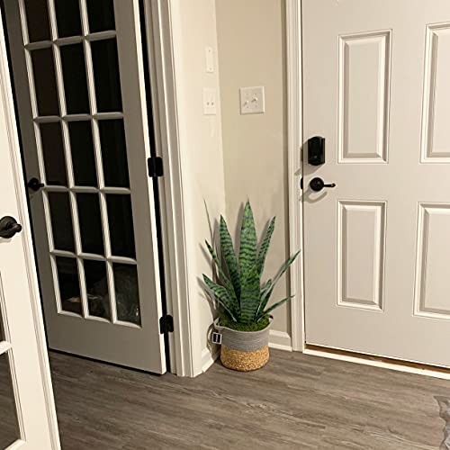 Artificial Snake Plant with Potted 23.6" Fake Plastic Sansevieria Faux Green gallery