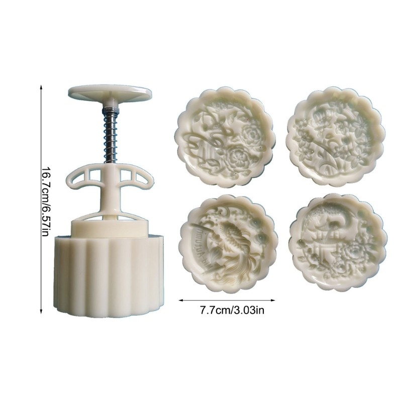 50g Efficient Dessert Molds Flower Shape Pastries Molds Dessert Making Tool gallery