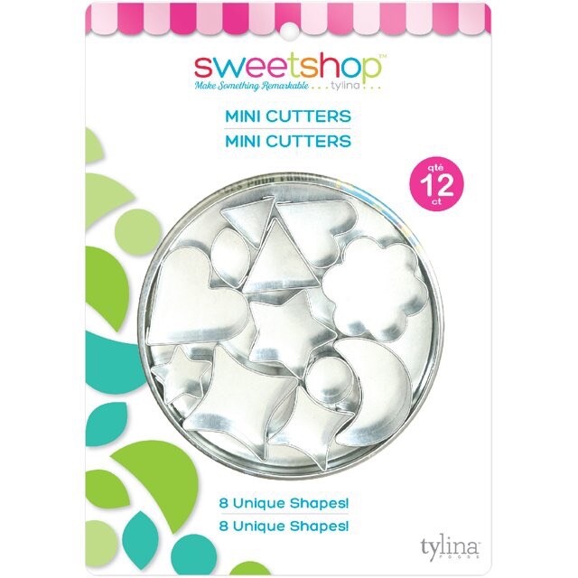 American Crafts, Sweetshop Mini Fondant Cutter Set ( 2 Pack )