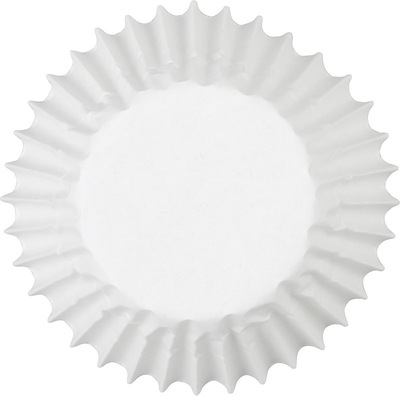 200 Count White Paper Mini Muffin Cups Baking Supplies Disposable Reusable gallery