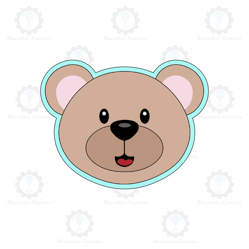 Teddy Bear Face Cookie Cutters gallery
