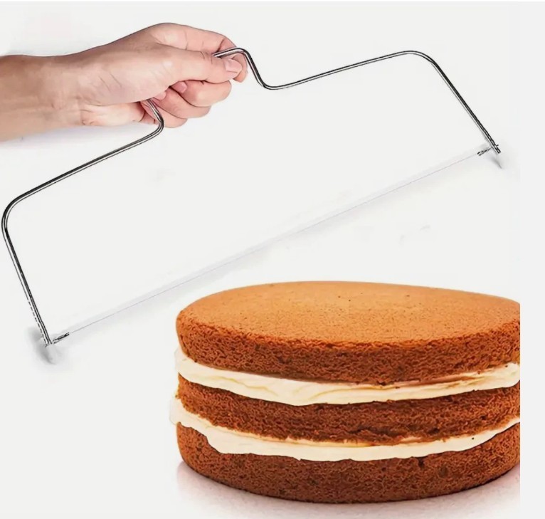 Cake Base Cutter Cake Divider Slicer Saw Baking Tool for Layer Cake Cutting