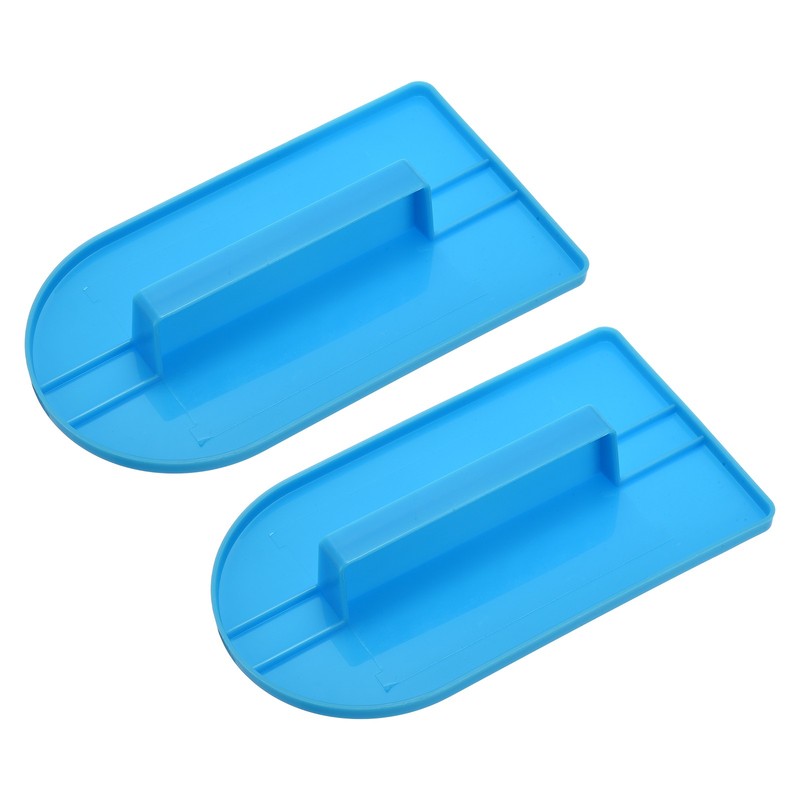2Pcs Professional Cake Decorating Tools, Fondant Smoother, One-piece Blue