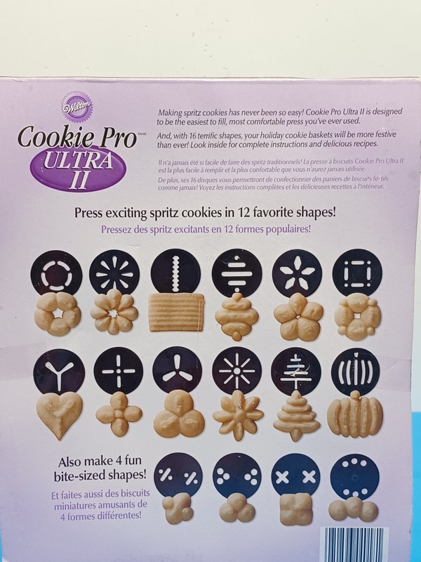 NEW - Wilton Cookie Pro Ultra II Cookie Press Set 16 Disks Easy Grip ~ BRAND NEW gallery