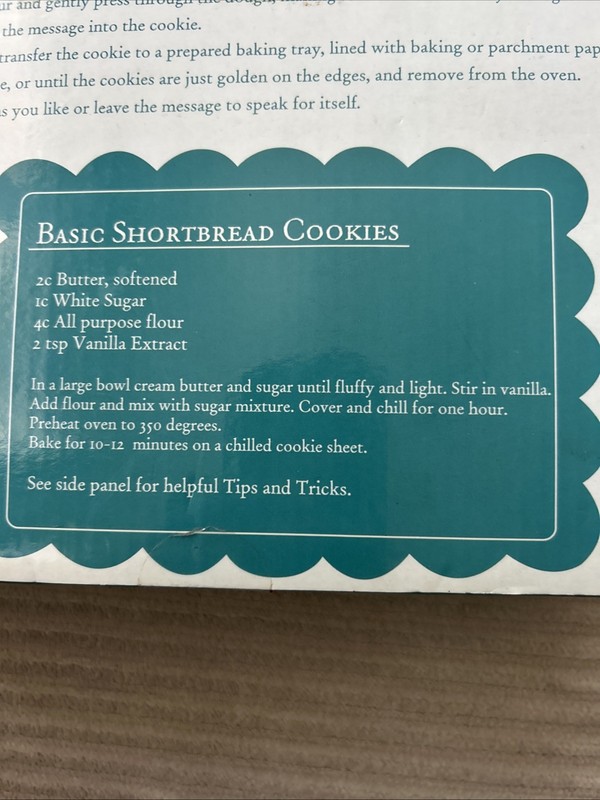 Cost Plus World Market Message Cookie Set gallery