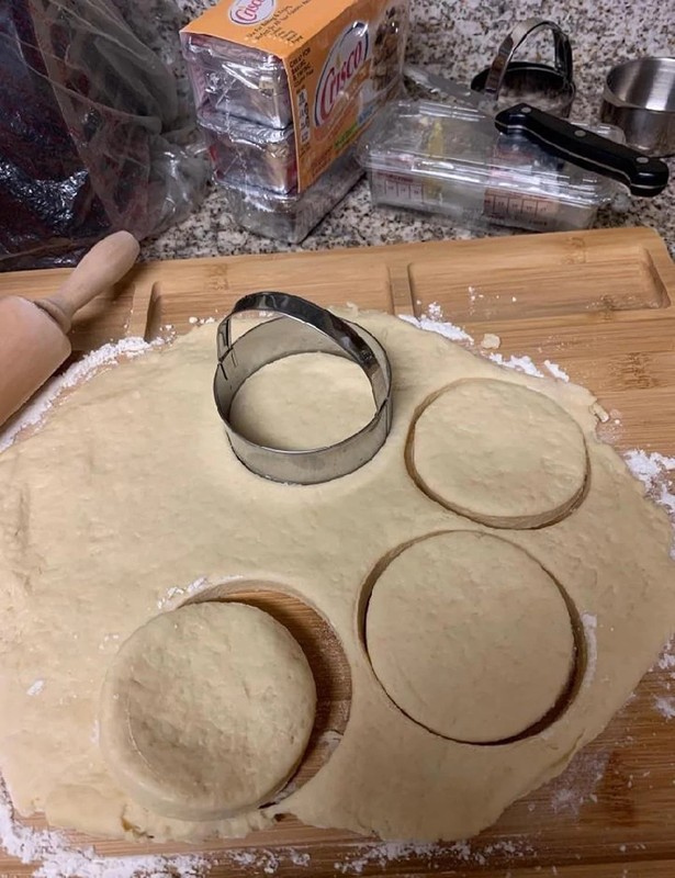 3 Pieces round Biscuit Cutter with Handle Stainless Steel round Circle Doughnut gallery