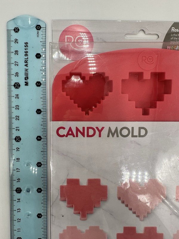 Wilton Brand - RO Rosanna Pansino Heart-Shaped Valentine Candy Mold, New gallery