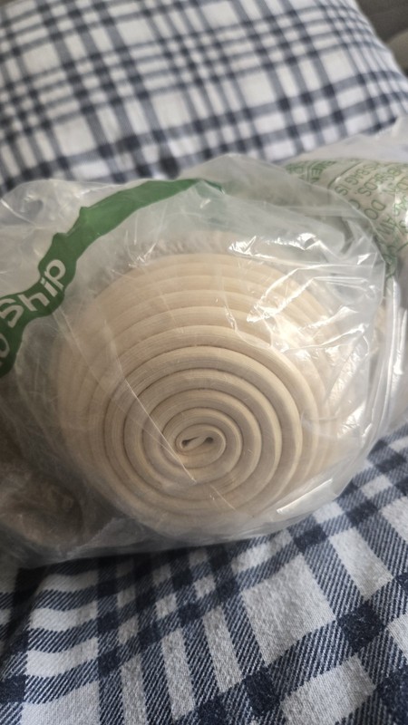 10 Pack Round Banneton Proofing Baskets w/ Reusable Cotton Liners 4in gallery