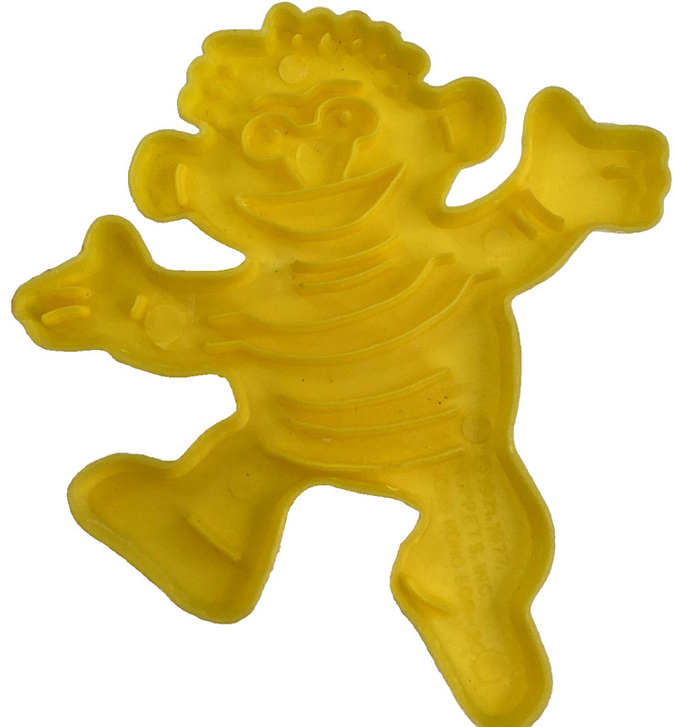 Muppets Sesame Street Yellow Plastic Ernie Cookie Cutter 4" 1977 Hong Kong gallery