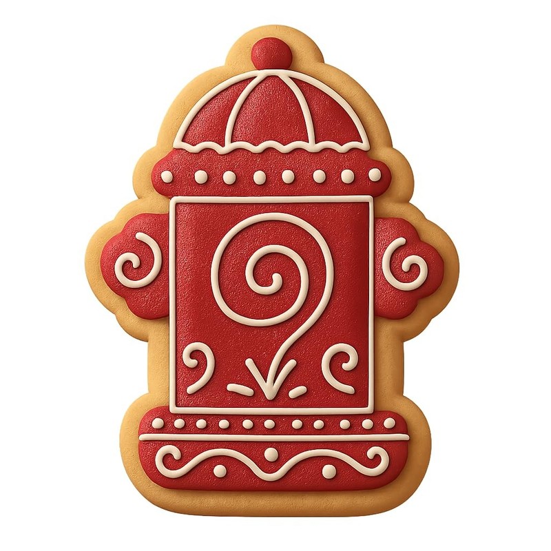 Vintage Fire Hydrant Cookie Cutter & Stamp, Fondant & Clay - 2.8x4 gallery