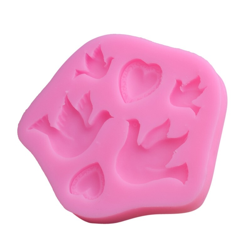 Cartoon Peace for Dove Molds 3D Handmade Soap Craft Baking Fond Family Gift gallery