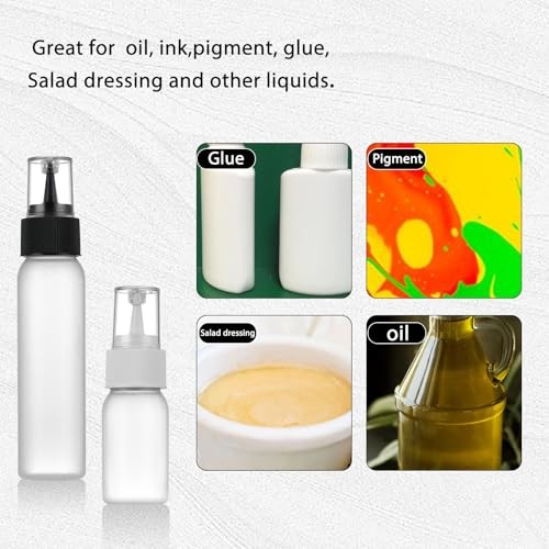 12pcs 3 oz Icing Bottles for Cake Writing Icing, Small Squeeze Bottles for 3oz gallery