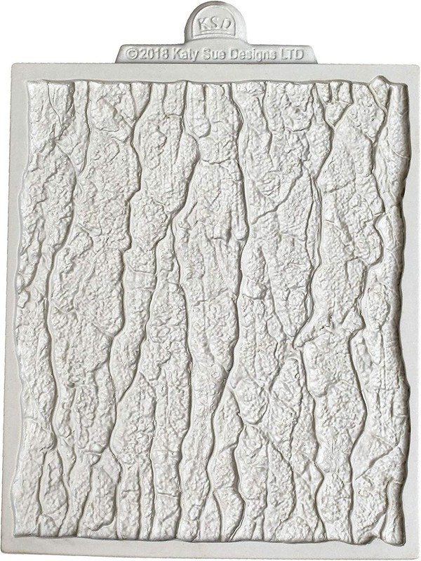 Tree Bark Silicone Mold - Cake & Craft Decor 5.7"x4.8" gallery