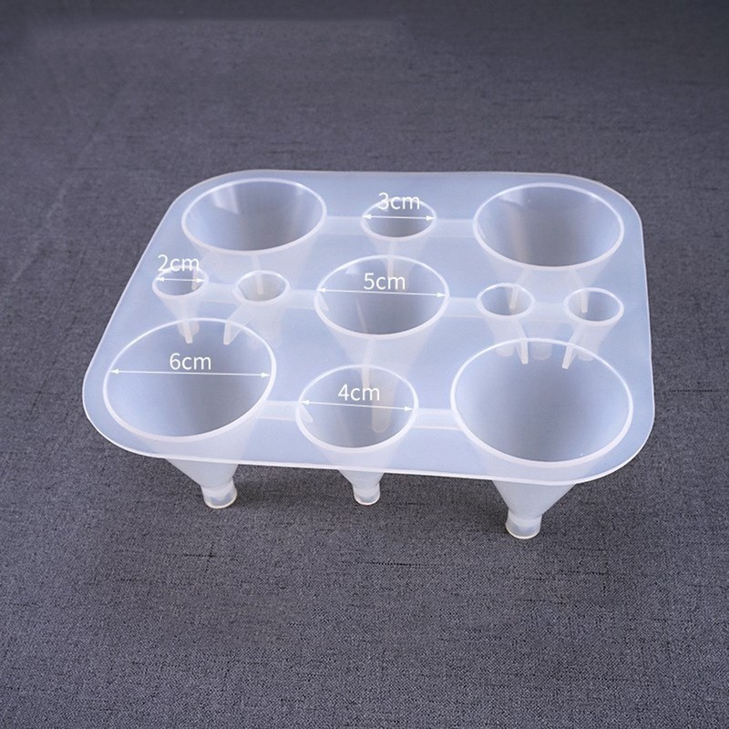 Non Stick Silicone Mold for Crystal Shape Cake Fondant Baking and Craft Projects