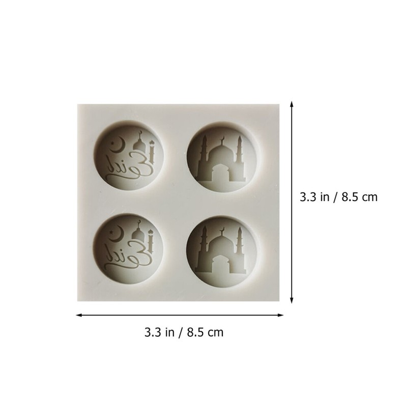 Ramadan Pattern Mold Soap Making Supplies Holiday Chocolate Silicone Muslim New gallery