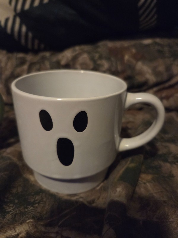 2 Ceramic Halloween cups ( Frankenstein and Ghost) gallery