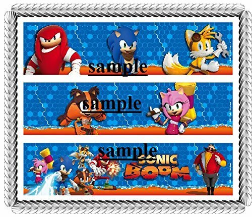 Hedgehog Boom Designer Strips Edible Cake Border Design Toppers