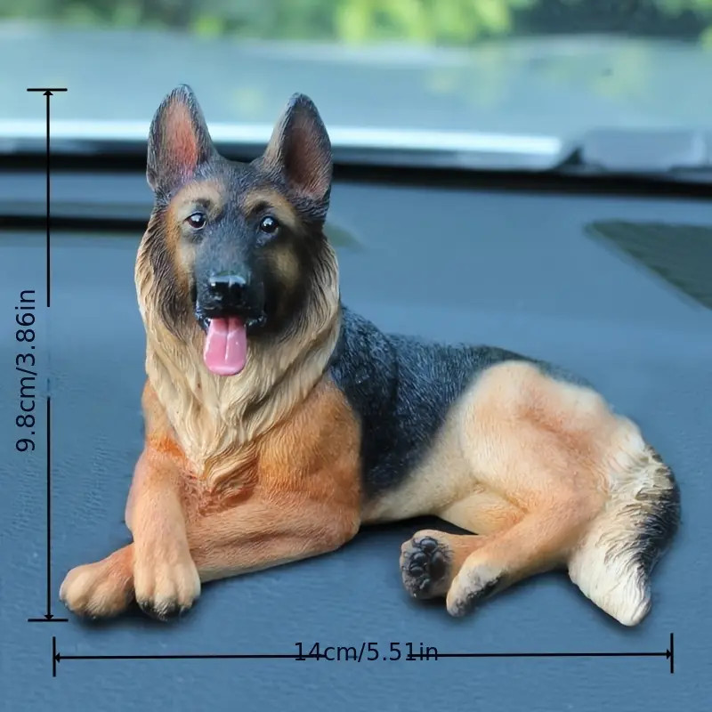 German Shepherd Dog Resin, plaster, soap, candle mold 0-94 gallery