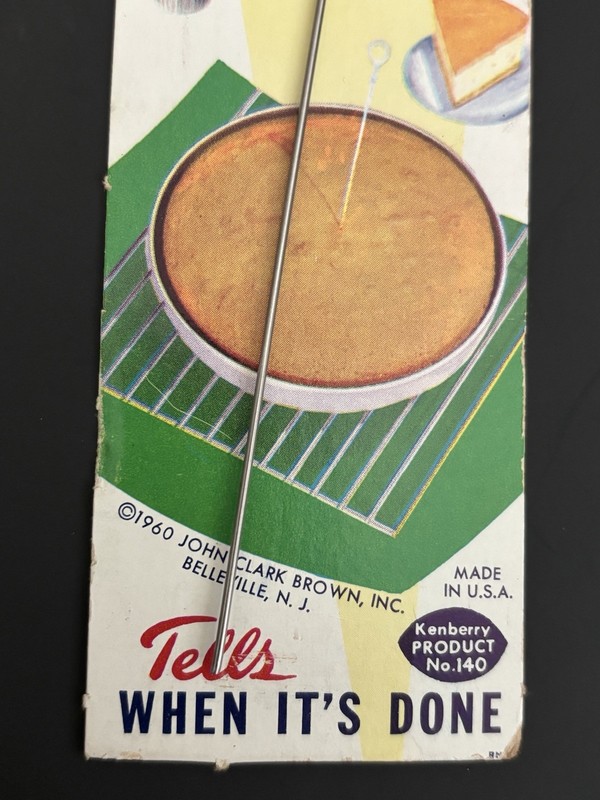 Vintage Kenberry Cake Tester Product No. 140 (1960) Unused gallery