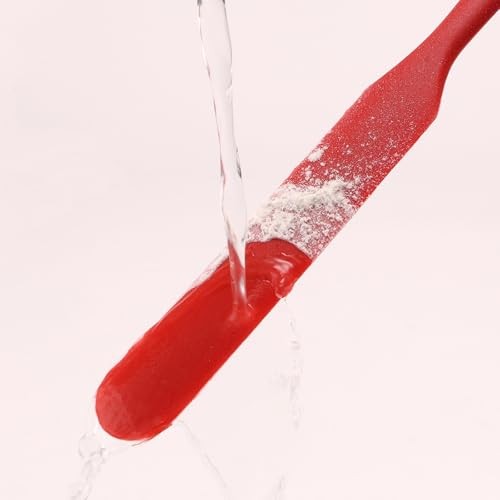 Pcs Silicone Jar Spatulas,Sourdough Spatula with Long Handle,Cake Cream 5 gallery