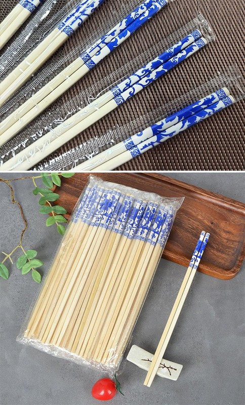100 Pairs Chopsticks Disposable Bulk Disposable Bamboo Chopsticks Premium Cho... gallery