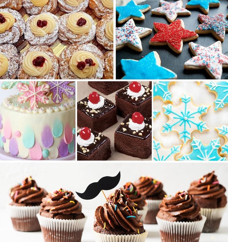 10 Pcs Round Piping Tips Set, Stainless Steel Frosting Nozzles for Cakes & Cupca gallery