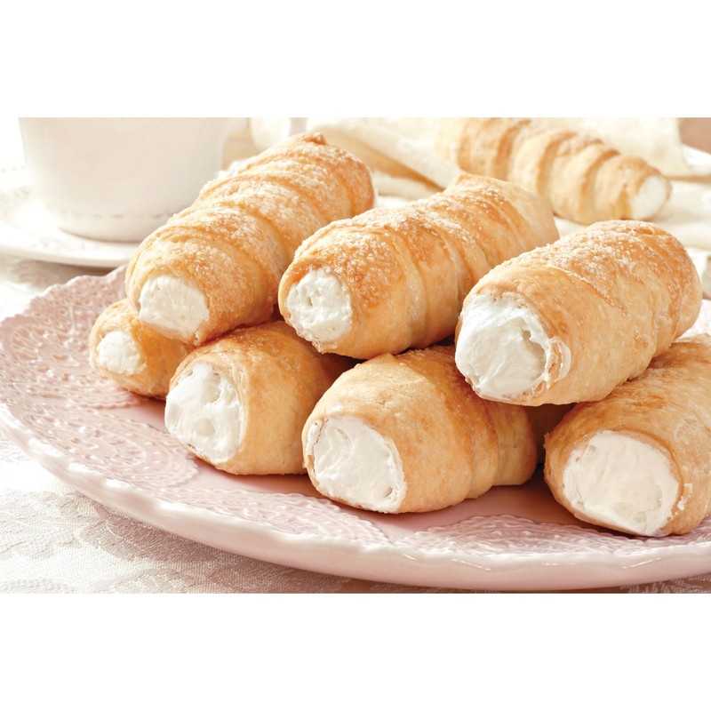 Fantes Mini Cannoli Maker Forms, Stainless Steel, Set of 4, The Italian Market gallery