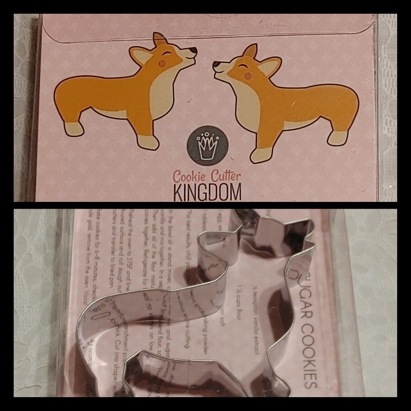 Welsh Corgi Dog Metal Cookie Cutter 3.5″ x 3.5″ by Cookie Cutter Kingdom NEW