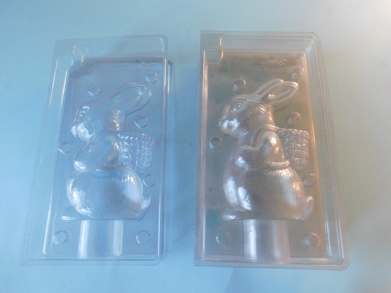 3 WILTON CANDY MOLDS TO MAKE YOUR OWN CANDY BUNNIES gallery