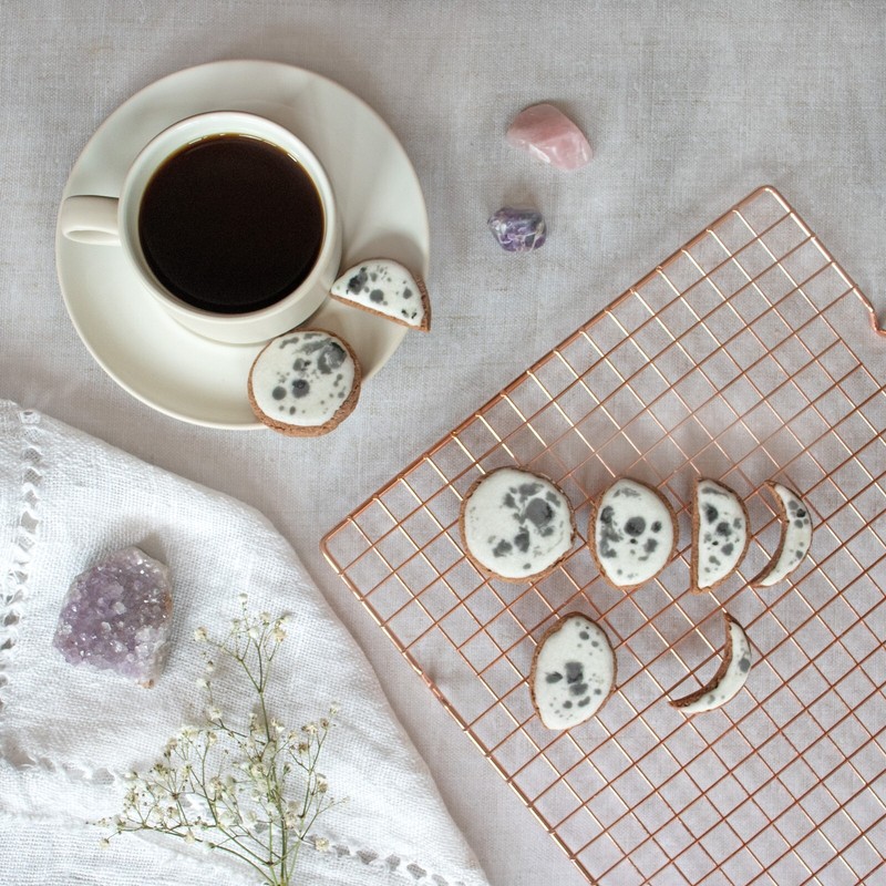 Moon Cycle Cookie Cutters - solar eclipse lunar celestial star pagan astrology gallery