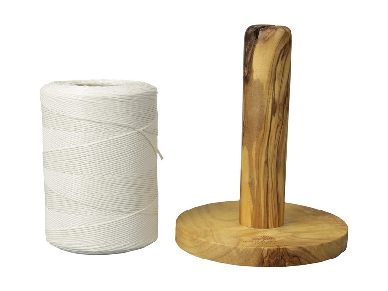 French Olive-Wood Handcrafted Twine Holder and Cutter gallery