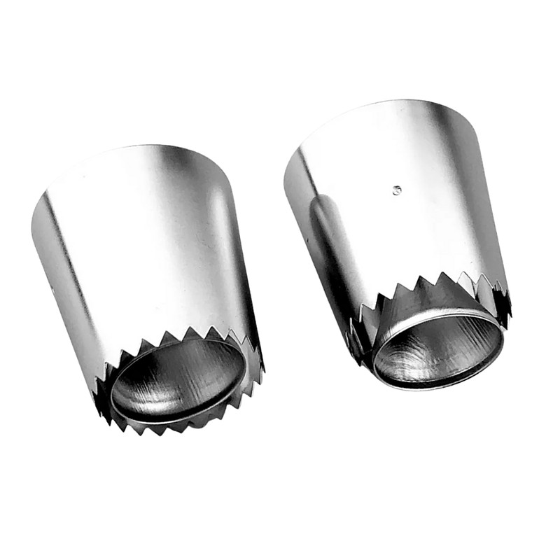 Sultan Tube Russian Pastry Tip 3 Pcs Icing Piping Stainless Steel Large Nozzles gallery