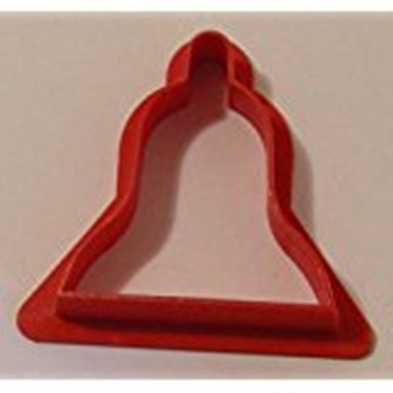 Cookie/Biscuit cutter Bell plastic 4 &1.5cm Deep Guaranteed Quality
