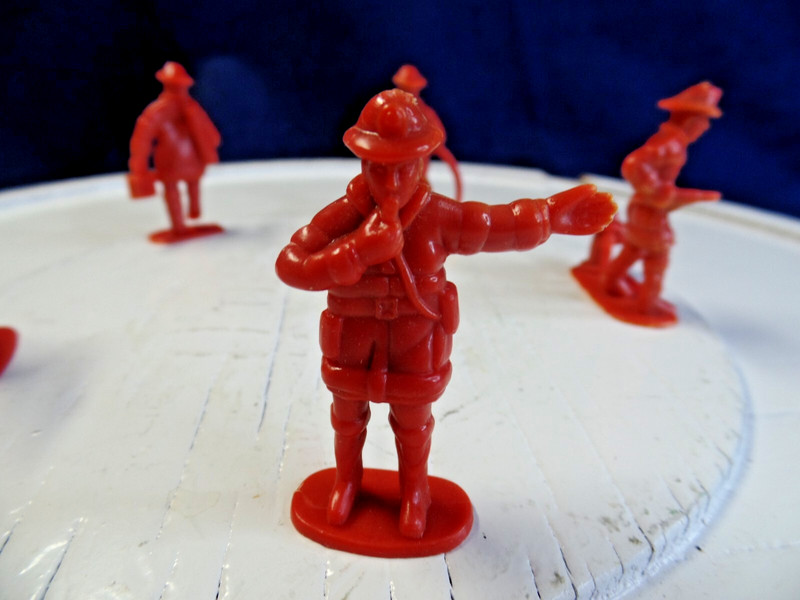 Vtg Set of 5 Rescue Figures Firefighters Cake Toppers gallery
