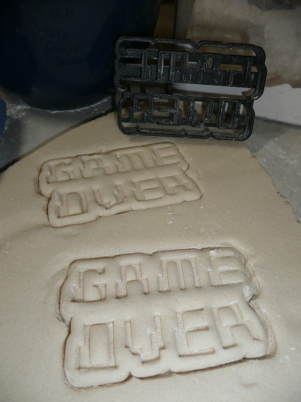 GAME OVER WEDDING BACHELOR PARTY 8 BIT WORDING QUOTE COOKIE CUTTER USA PR2599 gallery