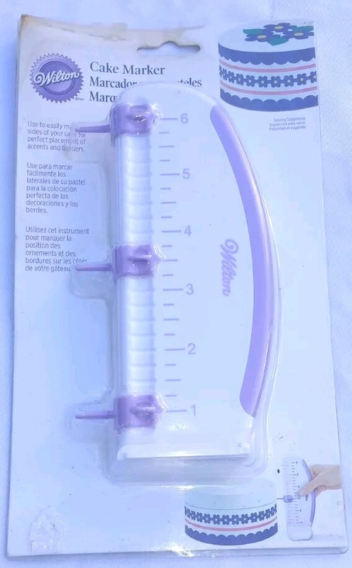 Adjustable Cake Marker Precise Decorating Tool Wilton S
