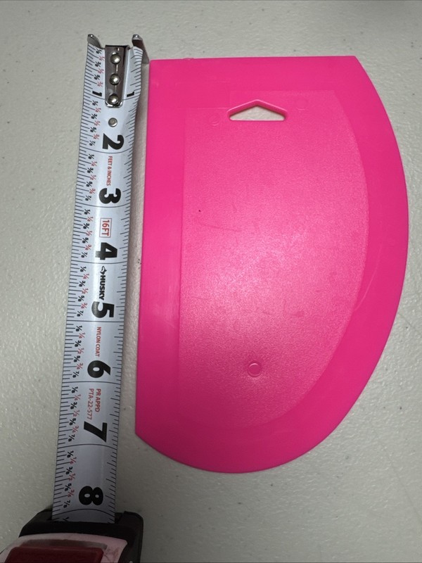 Cake Scraper 2 Pink Plastic Cake Scrapers for Cakes gallery
