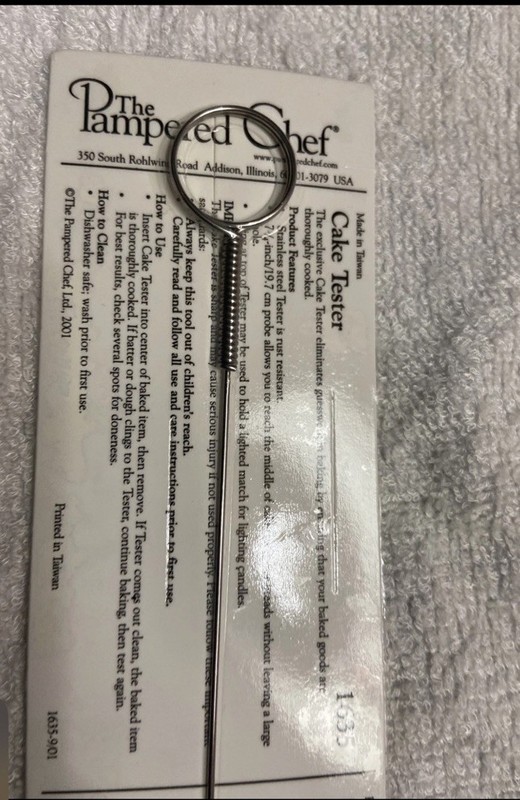 Pampered Chef Cake Tester & Releaser Tool gallery