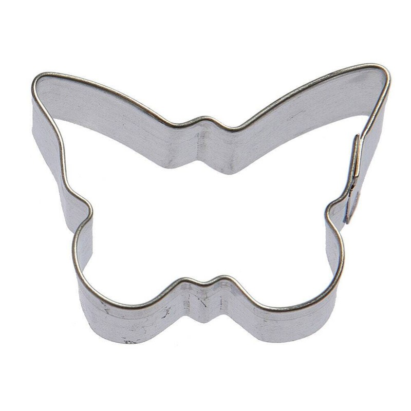 Mini Butterfly Cookie Cutter 1.5” Style 2 Metal Spring Summer Cookie Cutter Bug