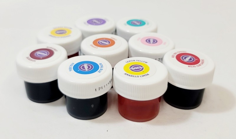 9 Wilton Edible Gel Food Colorings Baking and Decorating gallery