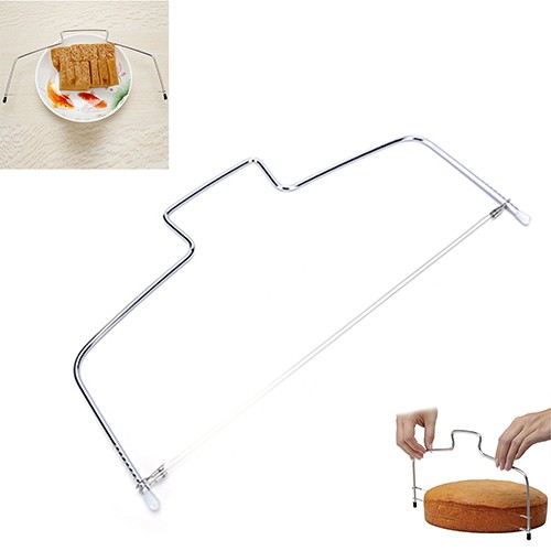 Adjustable Wire Cake Slicer Cutter Leveller Decorating Bread Wire Decor ToolY“iy gallery