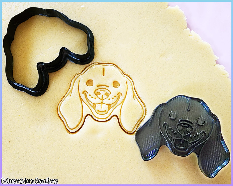 Dachshund Cookie Cutter Sausage Dog Baking Supplies Fondant Tool Ceramic Stamp gallery