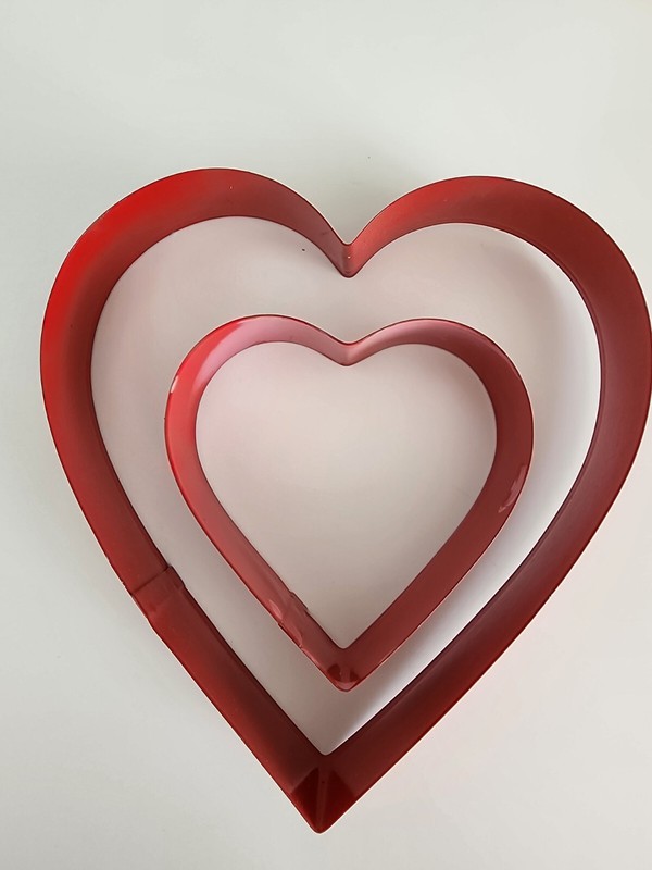Cookie Cutters- Heart Shaped- Large & Small gallery