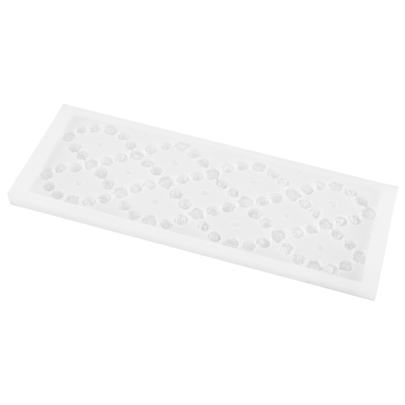 Little Rose & Leaves Mold Frame Cake Decorating Tools Pastry Baking Mold